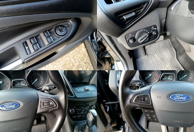 Ford Kuga cena 72600 przebieg: 154927, rok produkcji 2018 z Jedlicze małe 781